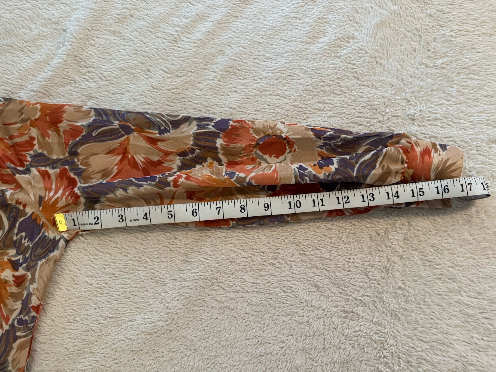 Vintage 70s Bleeker Street Jonathan Logan Floral Maxi Dress ILGWU Union Made 10