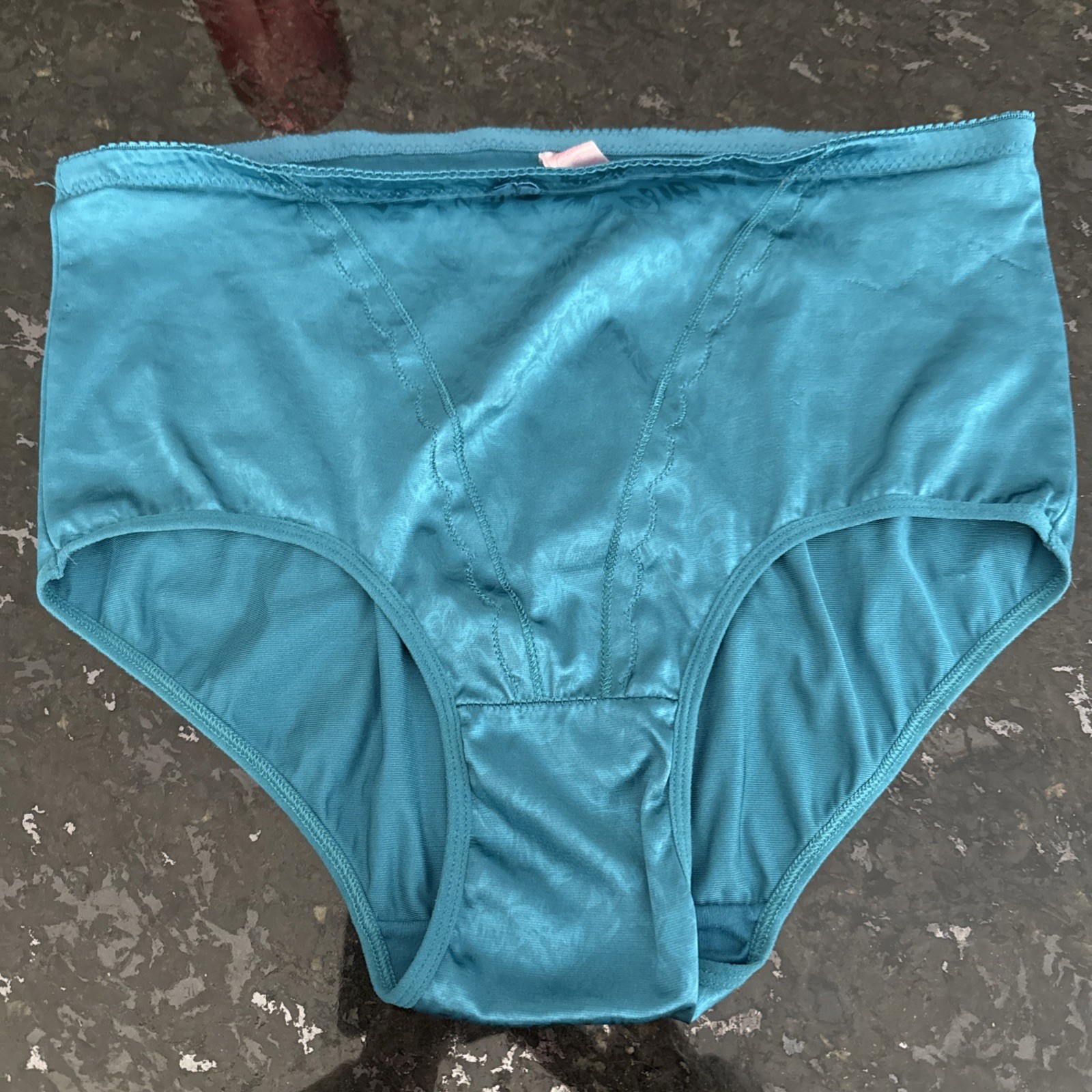 Vintage 1990’s NATIVE INTIMATES Second Skin Satin Shiny Granny Panties Sz 10
