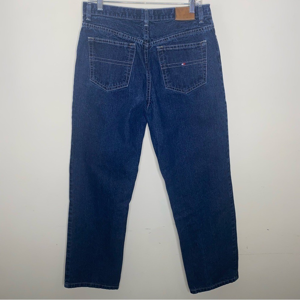 Vintage 2002 Tommy Hilfiger Size 12 R/31 Women’s Deep Blue Relaxed Jeans