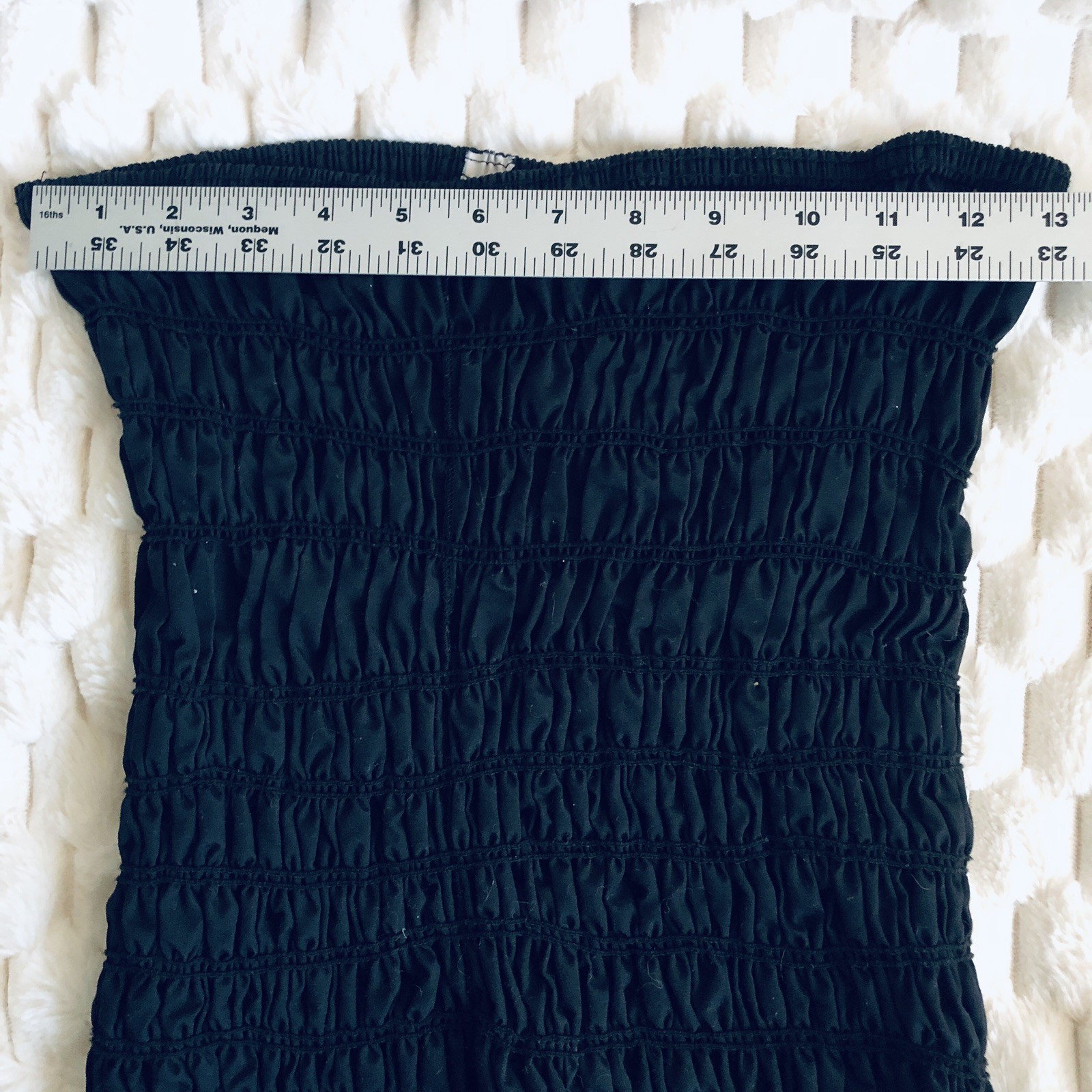 Vtg Malco Modes Black Square Dance Pettipants Ruffled Sissy Pants Rockabilly XL