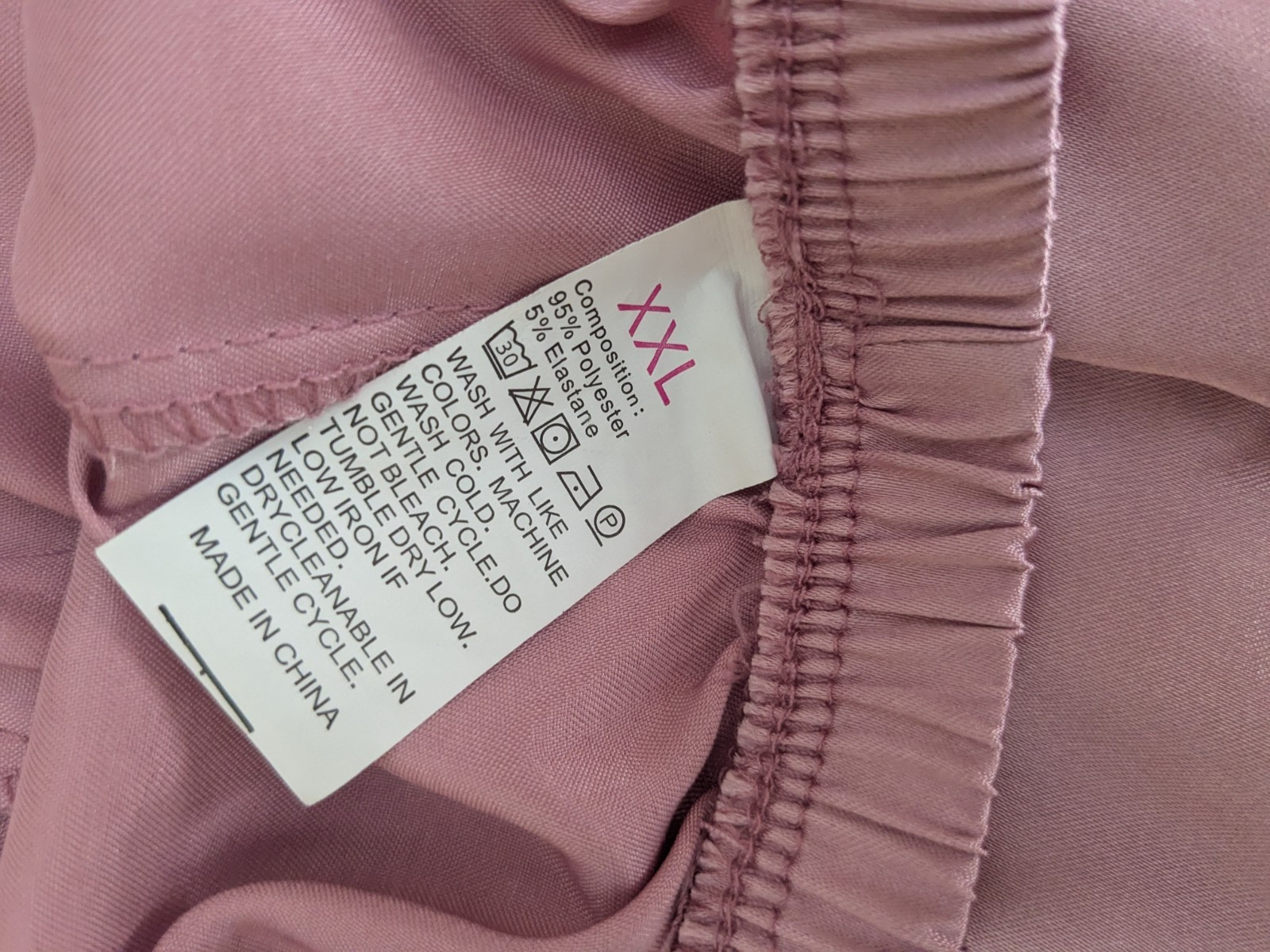 Pink Silky Soft Shiny Pettipants Bloomers Womens Lingerie Plus SIze XXL