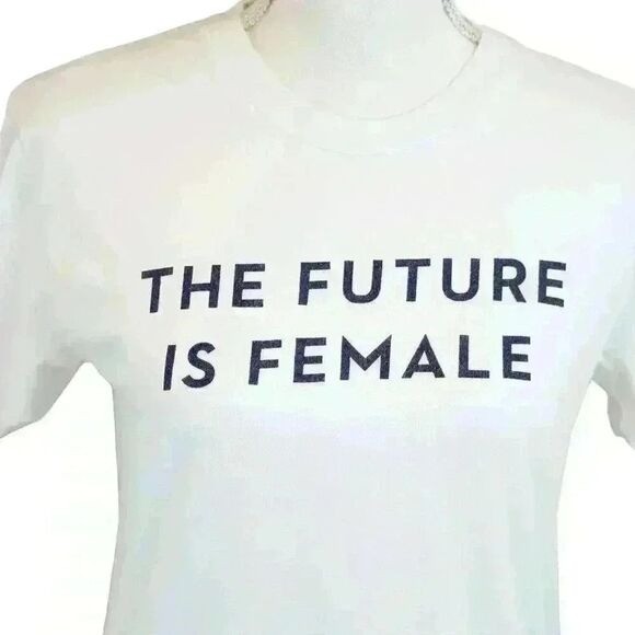 Vintage American Apparel “The Future Is Female” Organic Cotton Tee – Size Medium