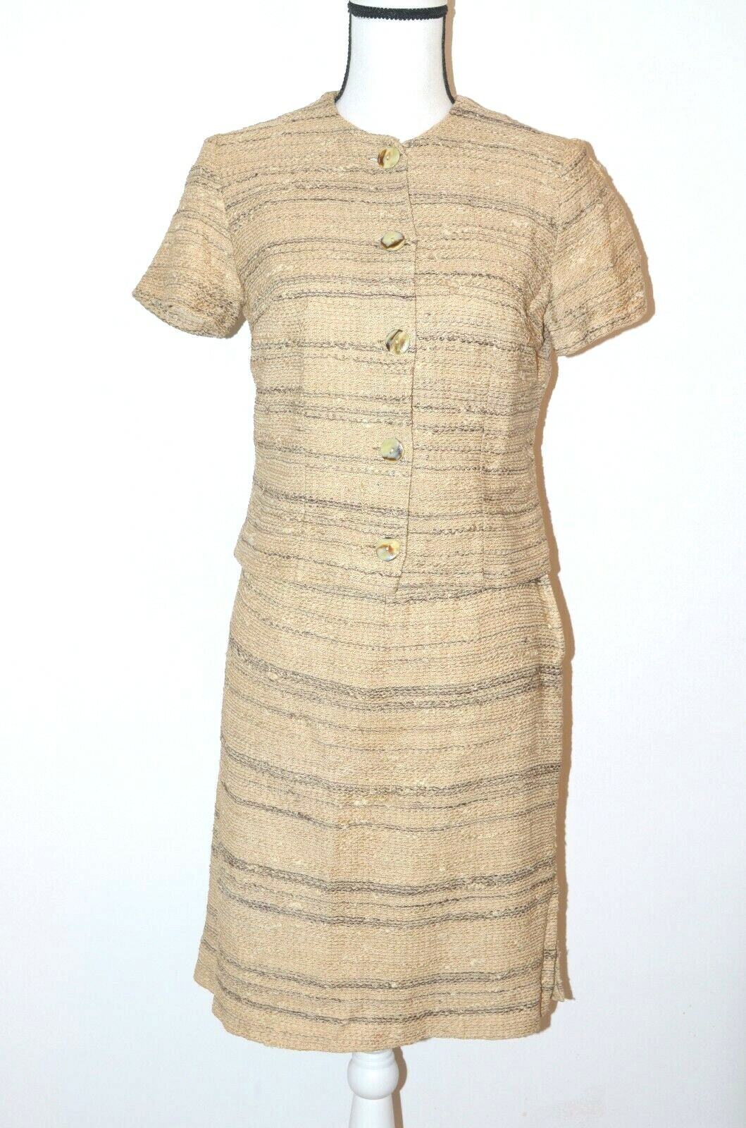 Morelove The Couturier Blouse Vintage 2 Piece Top And Skirt Set 50’s 60’s