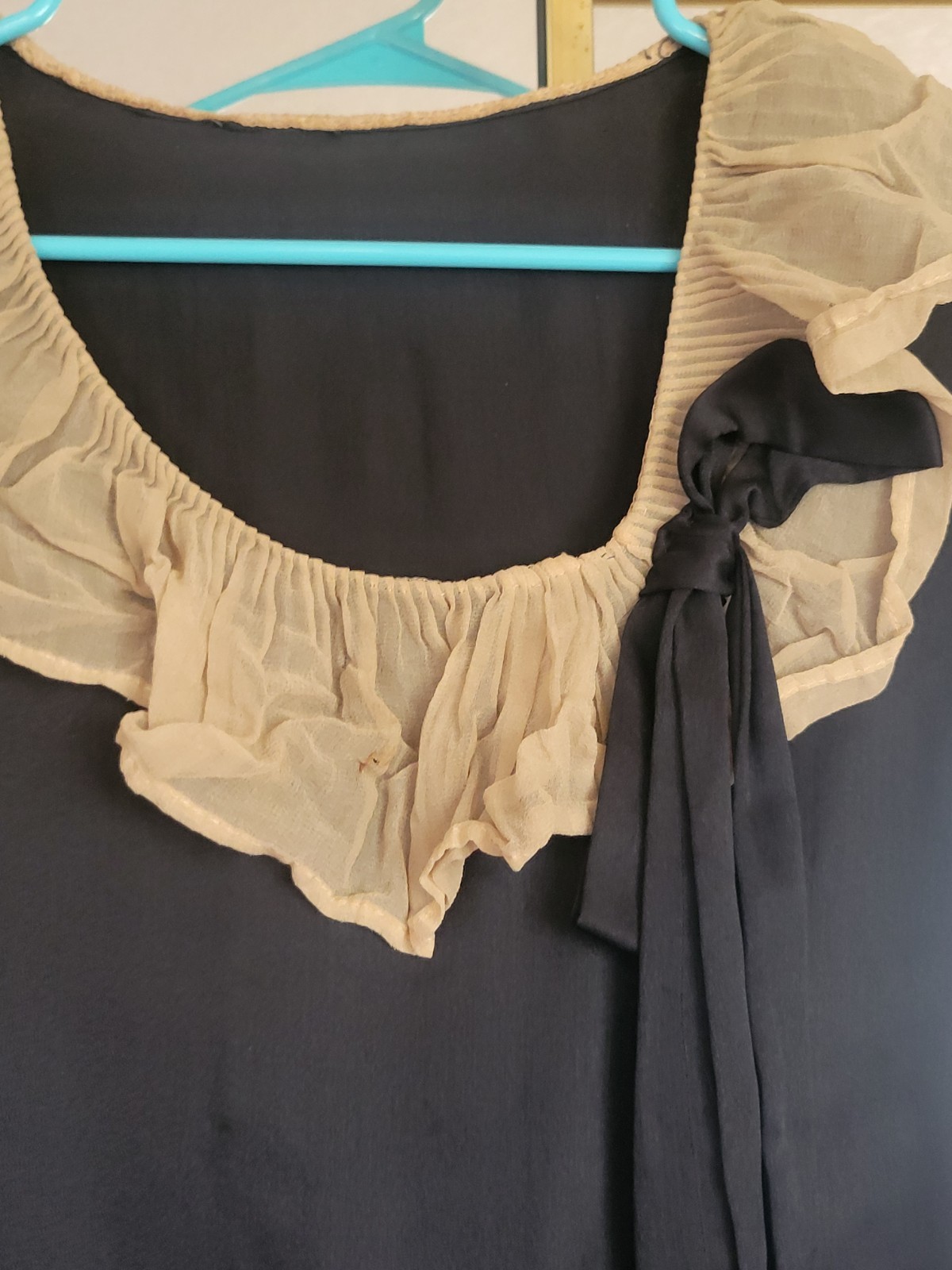 EARLY 1900S SILK DRESS As-Is Vintage ANTIQUE Victorian Era FRAGILE BEAUTY