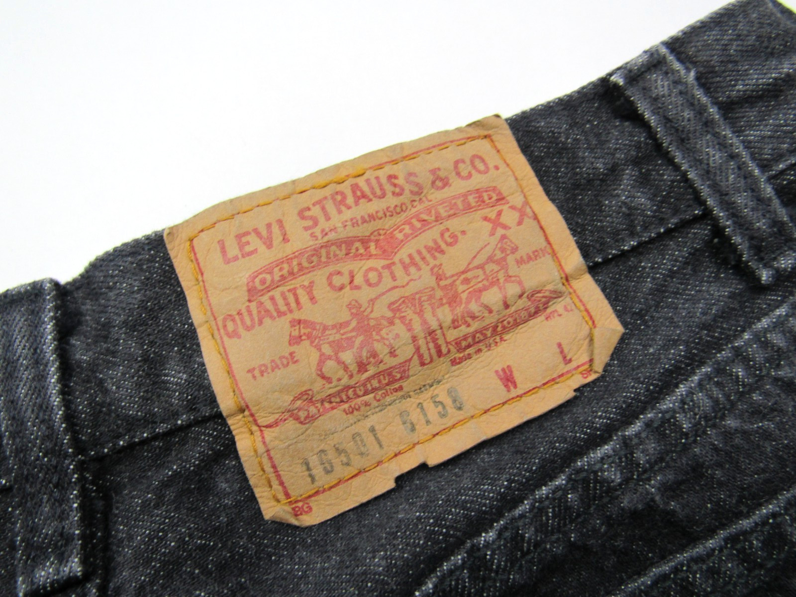 Vtg NOS NWT 80s Women’s Levi’s 16 501 USA Made Mom Jeans 14 / 29.5 x 29.25 Black