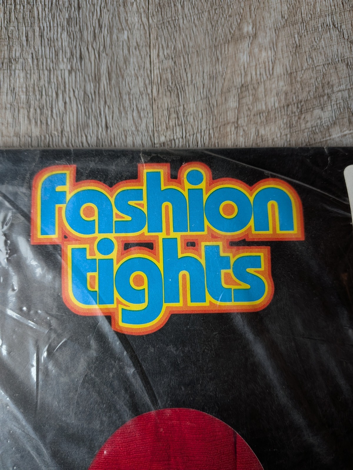 Vintage 70’s 80s Red Fashion Tights Pantyhose Small NOS Hampshire Hosiery