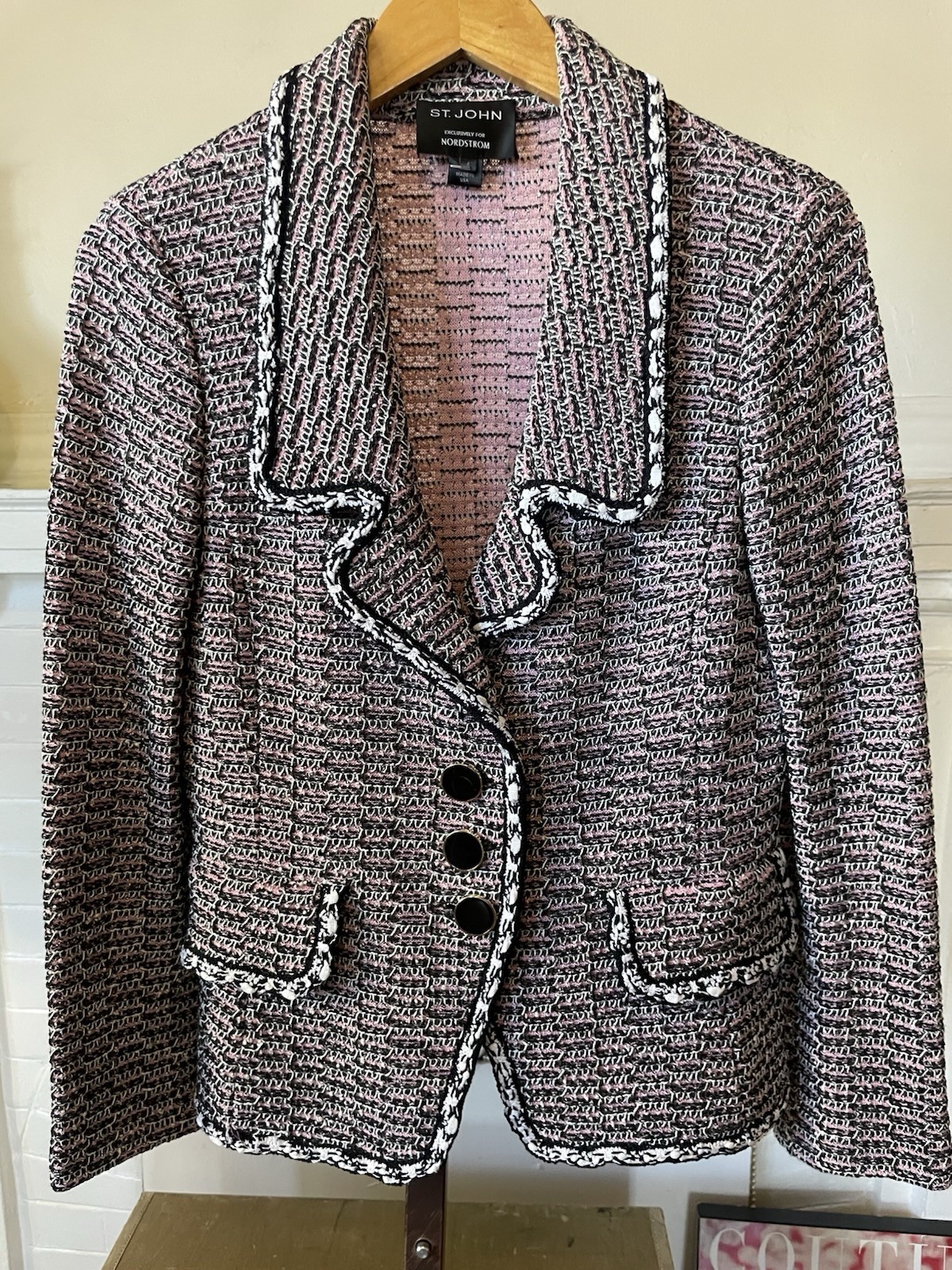 Size 4 St. John Tweed Jacket