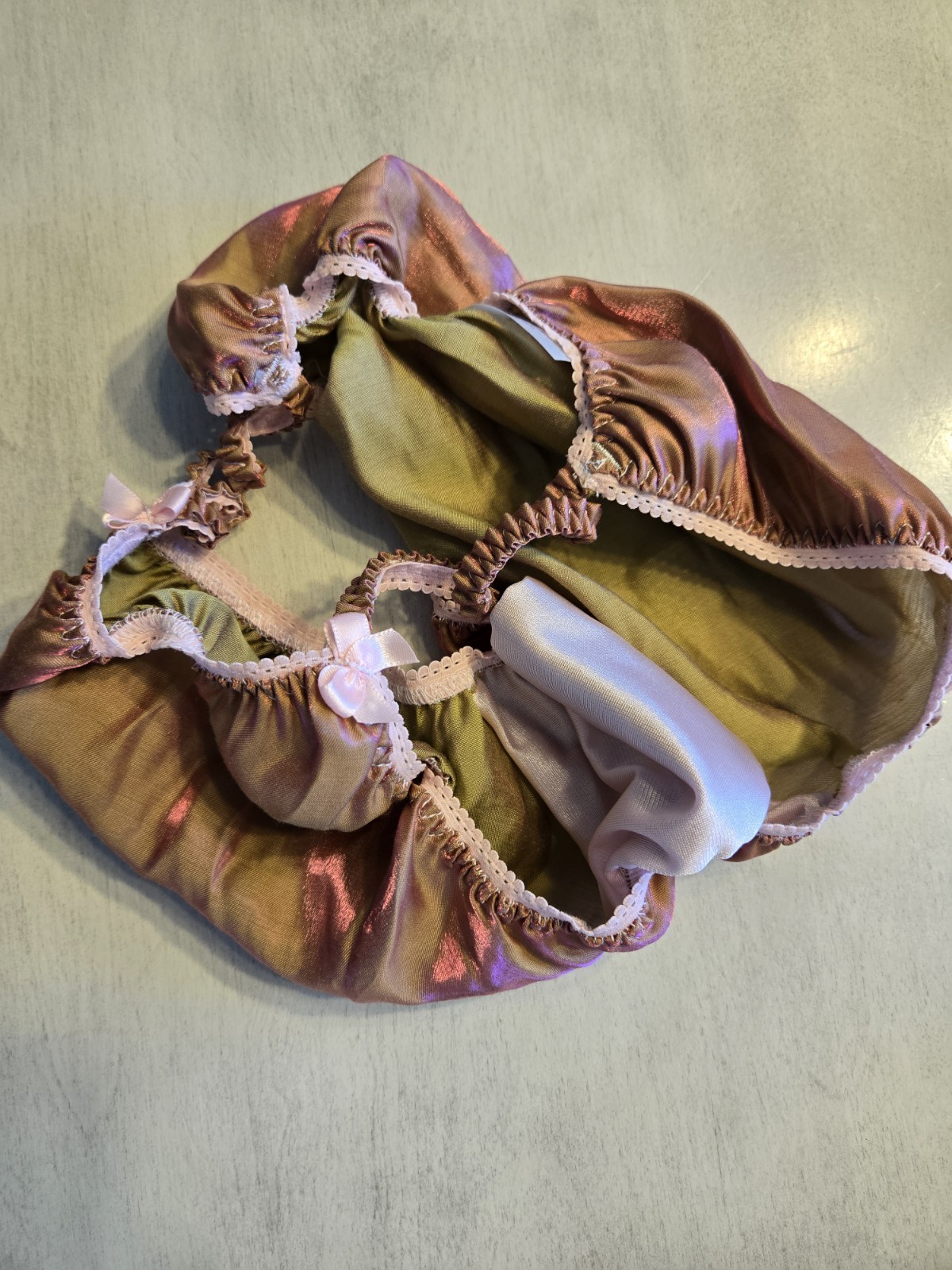 Anias Poison Mens satin string bikini panties