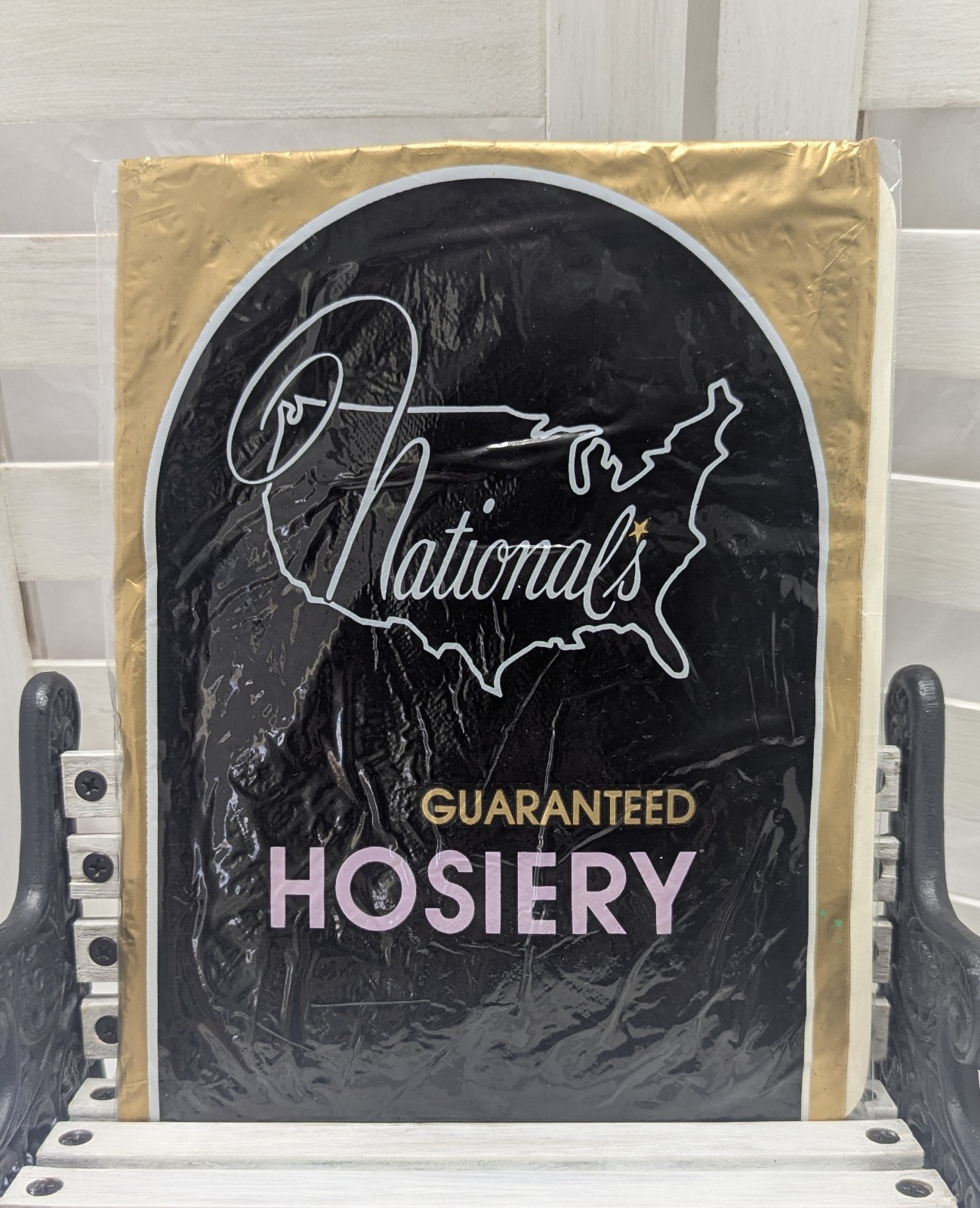 Vintage National’s Guaranteed Hosiery All Nylon C Made in the USA