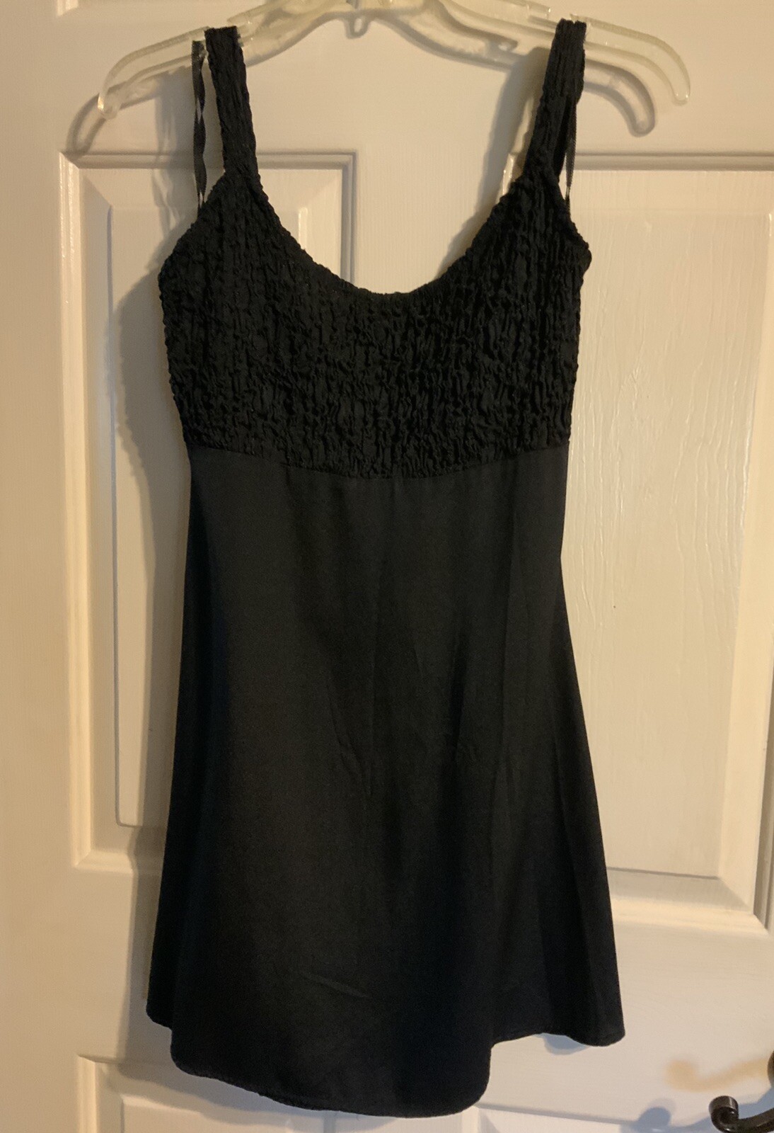 NWT Knapp Studio Vintage 90s Y2K Little Black Dress Empire Waist Size 3 NEW