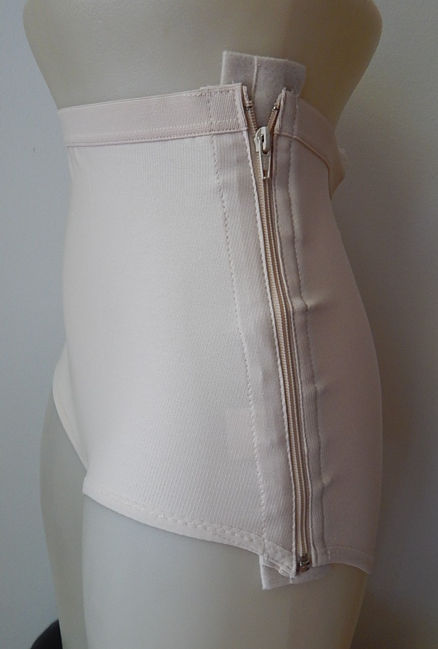 Vintage Marena Compression Support Garment/ panty girdle w/zip sz Medium NEW