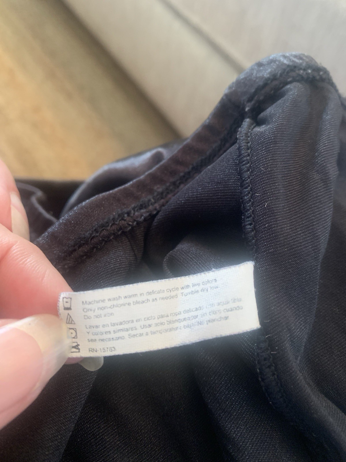 Vintage HANES Just My Size Sz 9 BLACK Hi Cut Second Skin Satin Brief