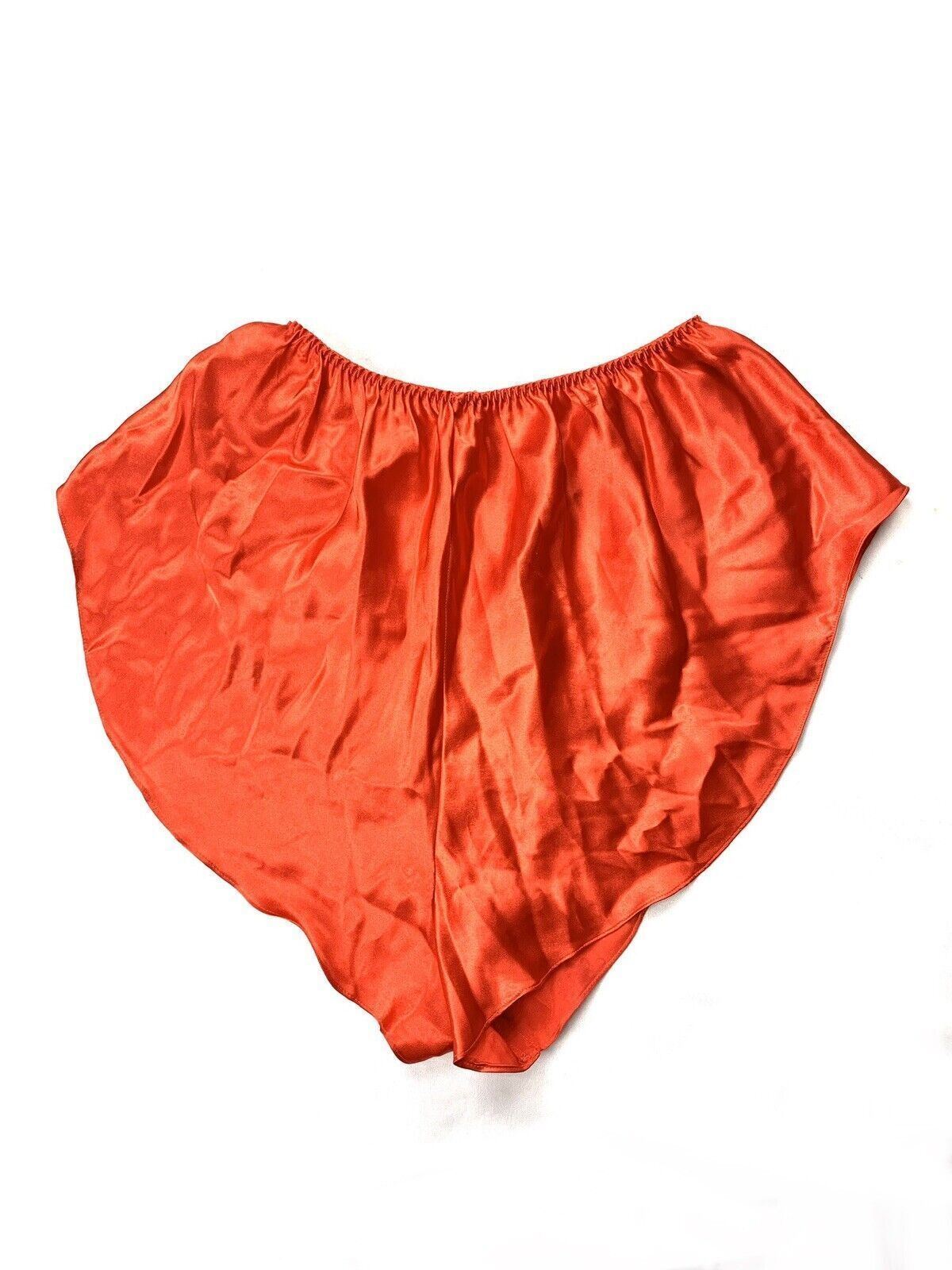 Vintage Hidden Fantasies Panties Stretch Red High Leg Bikini Medium (Unworn)