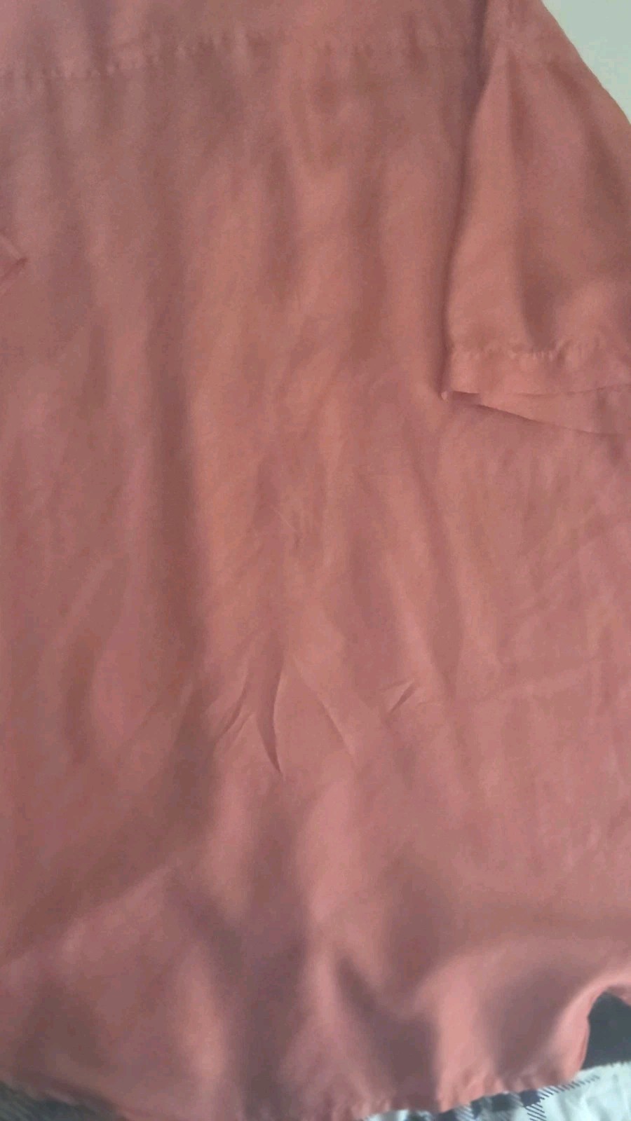 Vintage Camché 100% Silk Button Down – Dusty Rose-Pink 90s Sand-Washed Silk