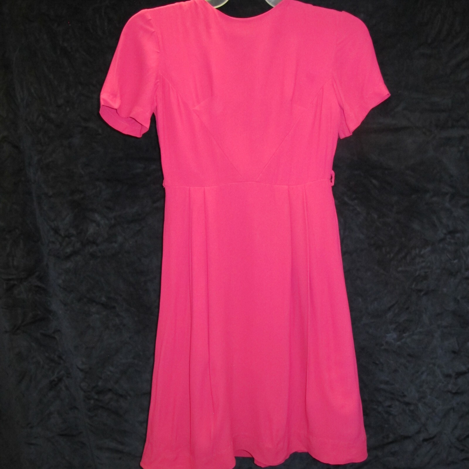 vintage pink juniors dresses small, 1970s (H0105)