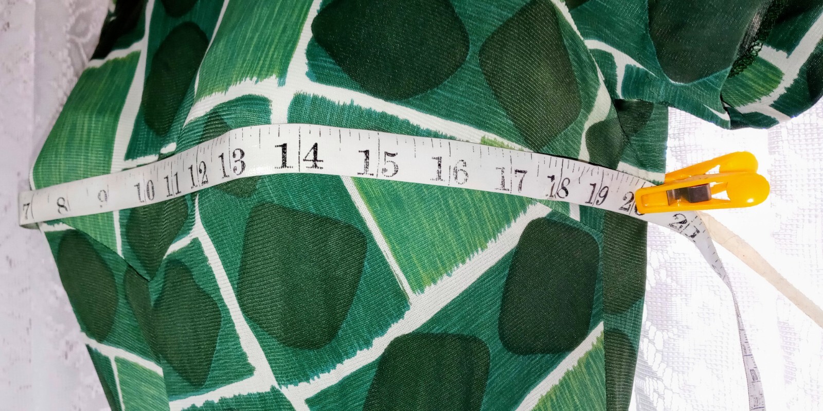 Vintage 60s Size 12 Geometric Nylon Zip Dress Gathered Pleated Skirt belt Loops
