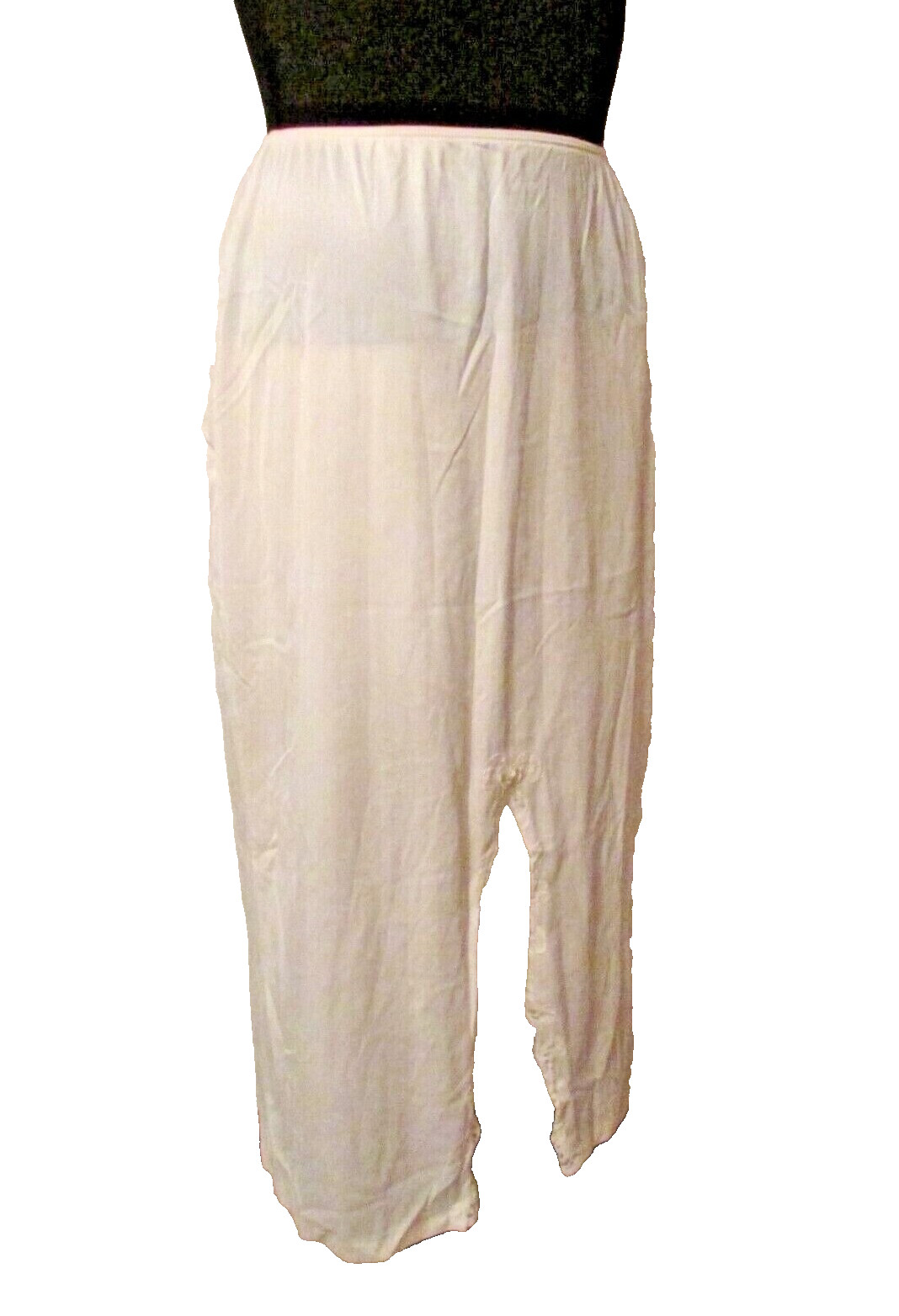 SEARS The Doesn’t Slip Pillow Tab Silky Nylon 36″ Half Slip Petticoat M USA made