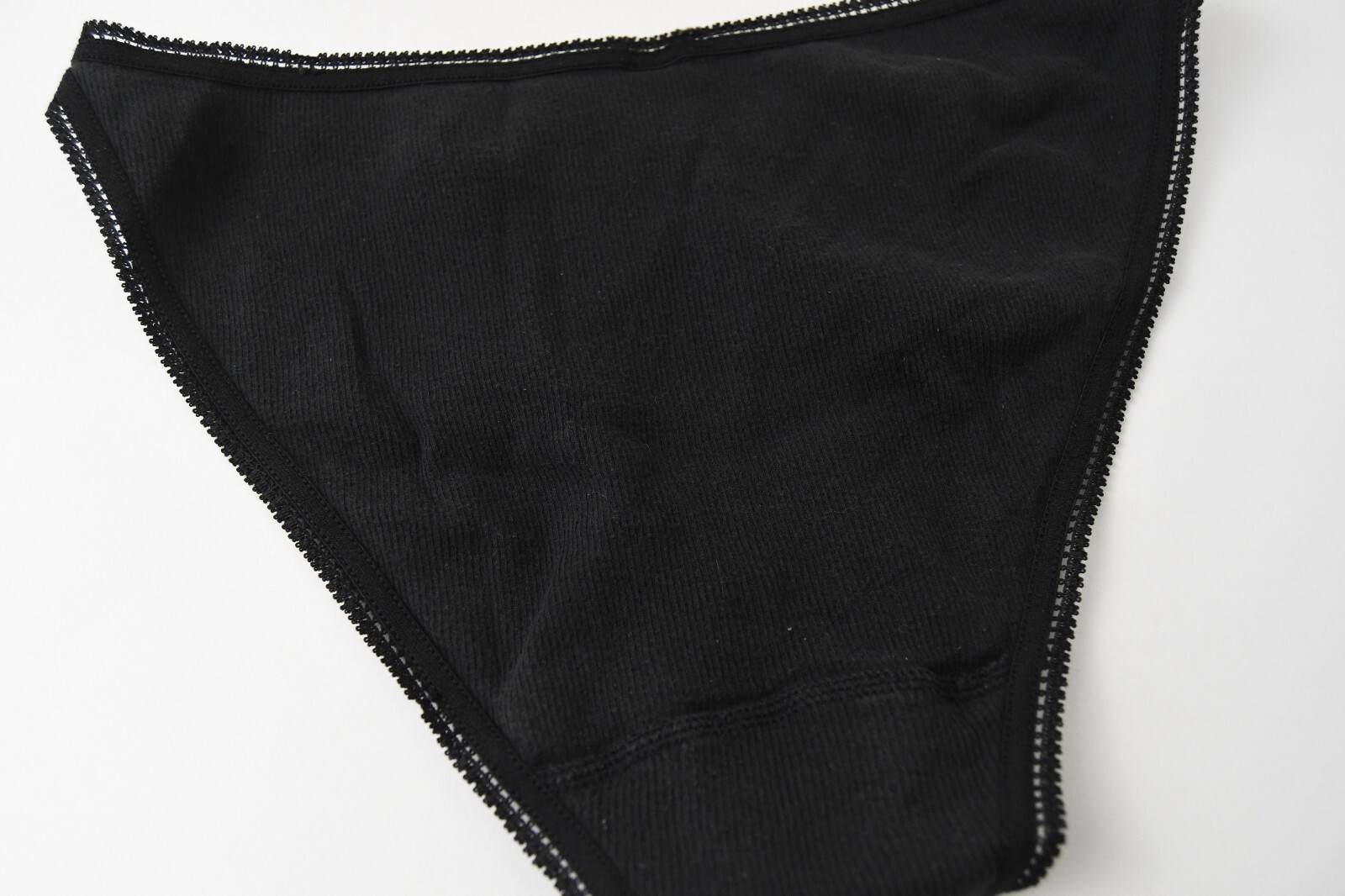 VTG Victoria’s Secret PINK 2002 Ribbed Cotton String Bikini Panty MEDIUM