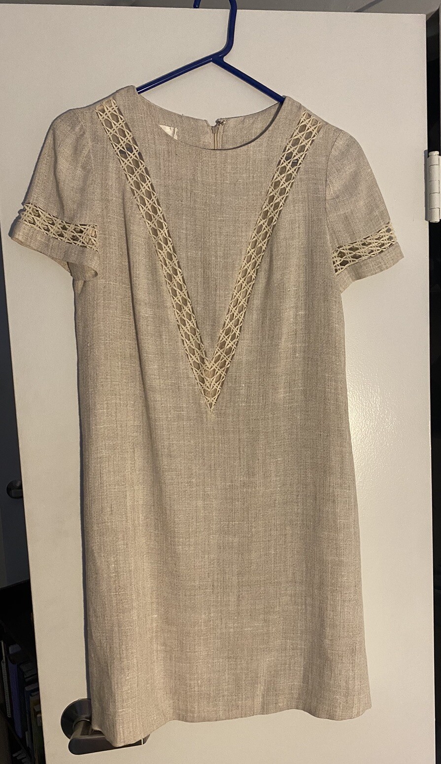 1970’s Vintage Woven Dress Youth Guild of NY Size SM