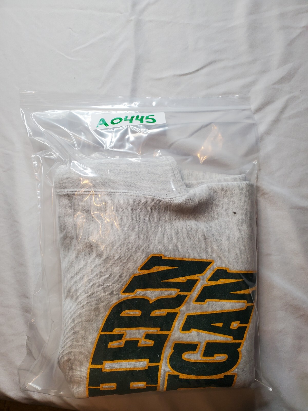 Vintage Jansport Northern Michigan University Sweatshirt 19×24 *Many Stains* USA