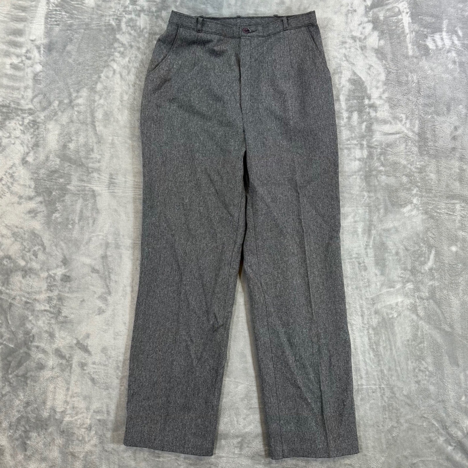 Vintage Levi’s Bend Over Pants Women’s Size 16 Gray Heathered Trousers
