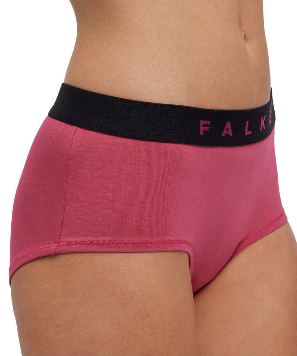 Falke Womens Daily Comfort 2-Pack Hipster Brief – Black/Dark Pink