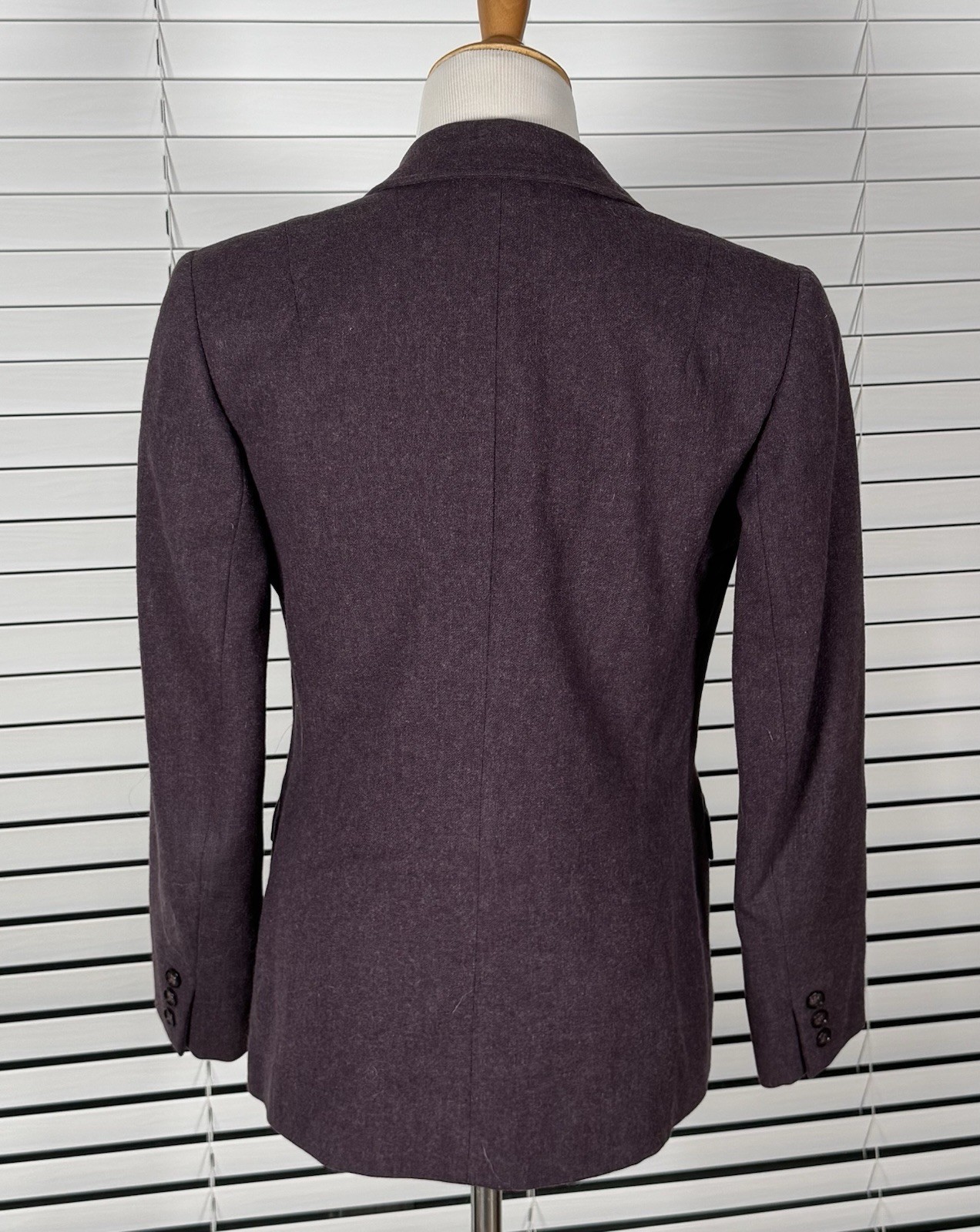 Pendleton Vintage Purple Wool Blazer Size 6 Womens Jacket