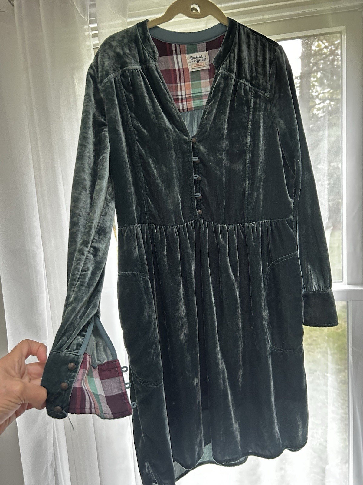 1960s women’s dress vintage original Size 11/12 acetate nylon blend
