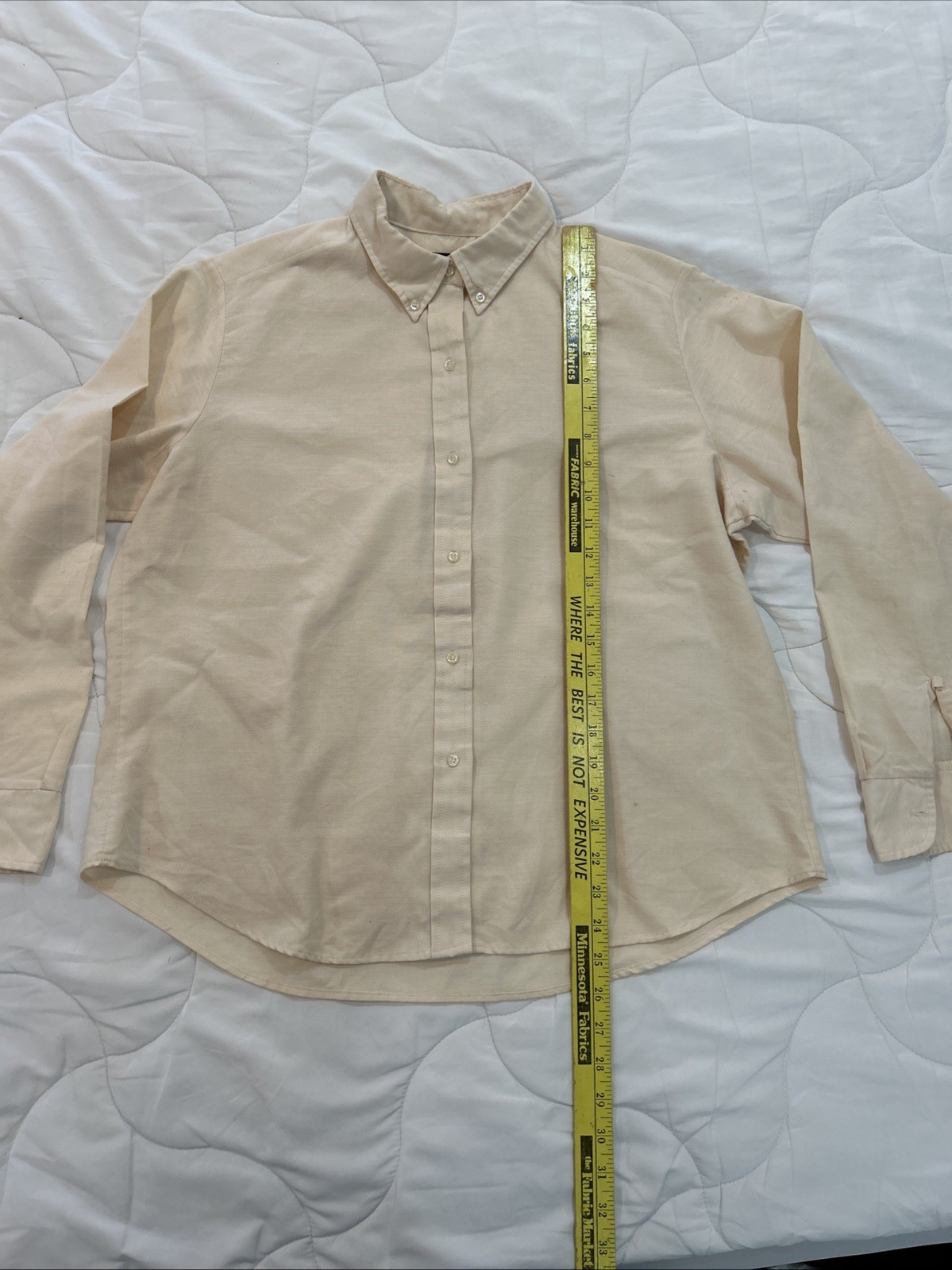Vintage 80s Oxford Cloth Preppy Button Down Shirts Lot Of 3 Pastel Colors Size M