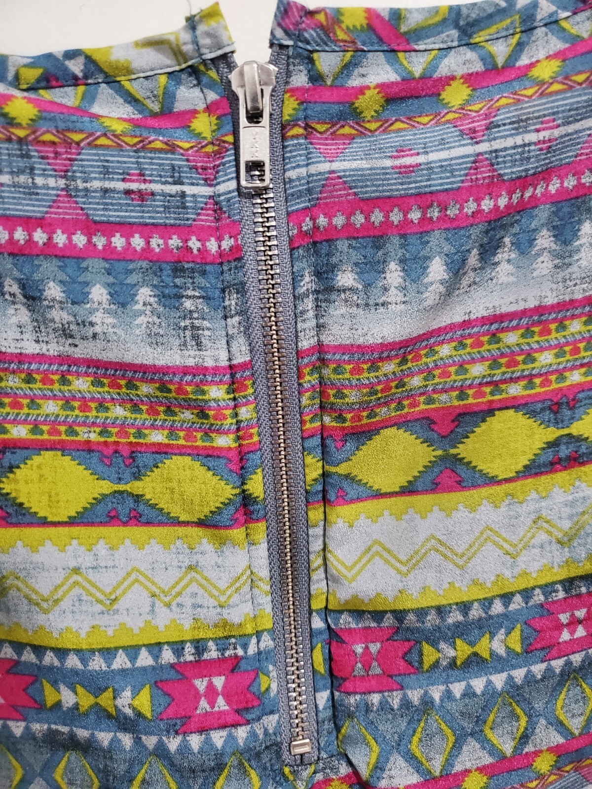 Wrangler Southwest Design 3/4 Sleeve Midi Lined Western Dress Ladies Sz XL