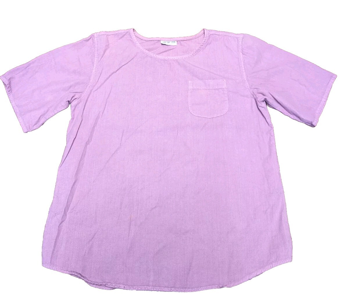 Lot 3 VTG 50s 60s Womens Oversized Tops Classic Chic Preppy John Henry Striped