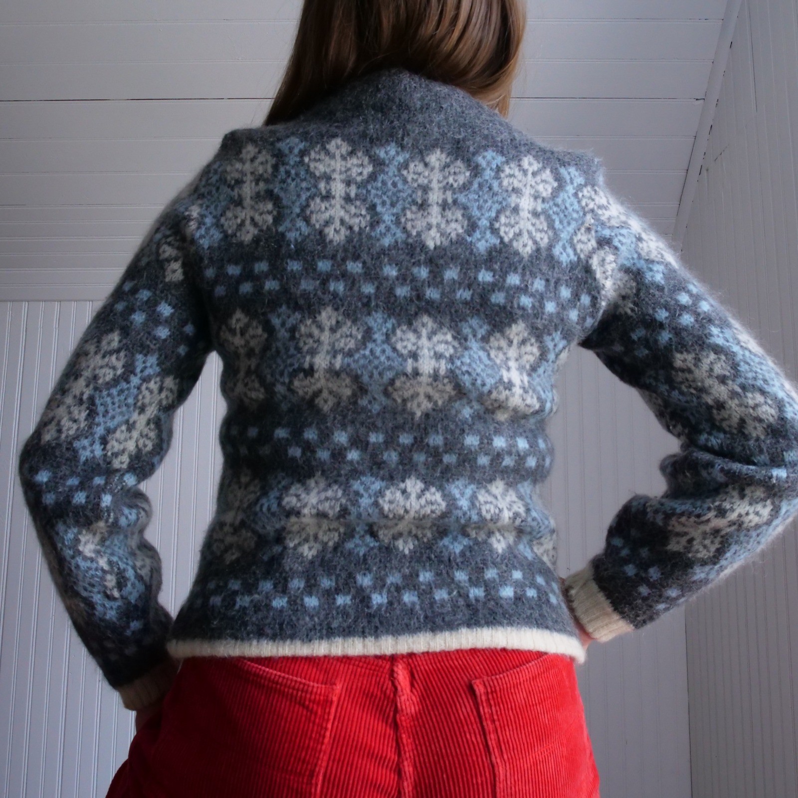 Amazing 1950s Jantzen soft mohair blend boatneck sweater