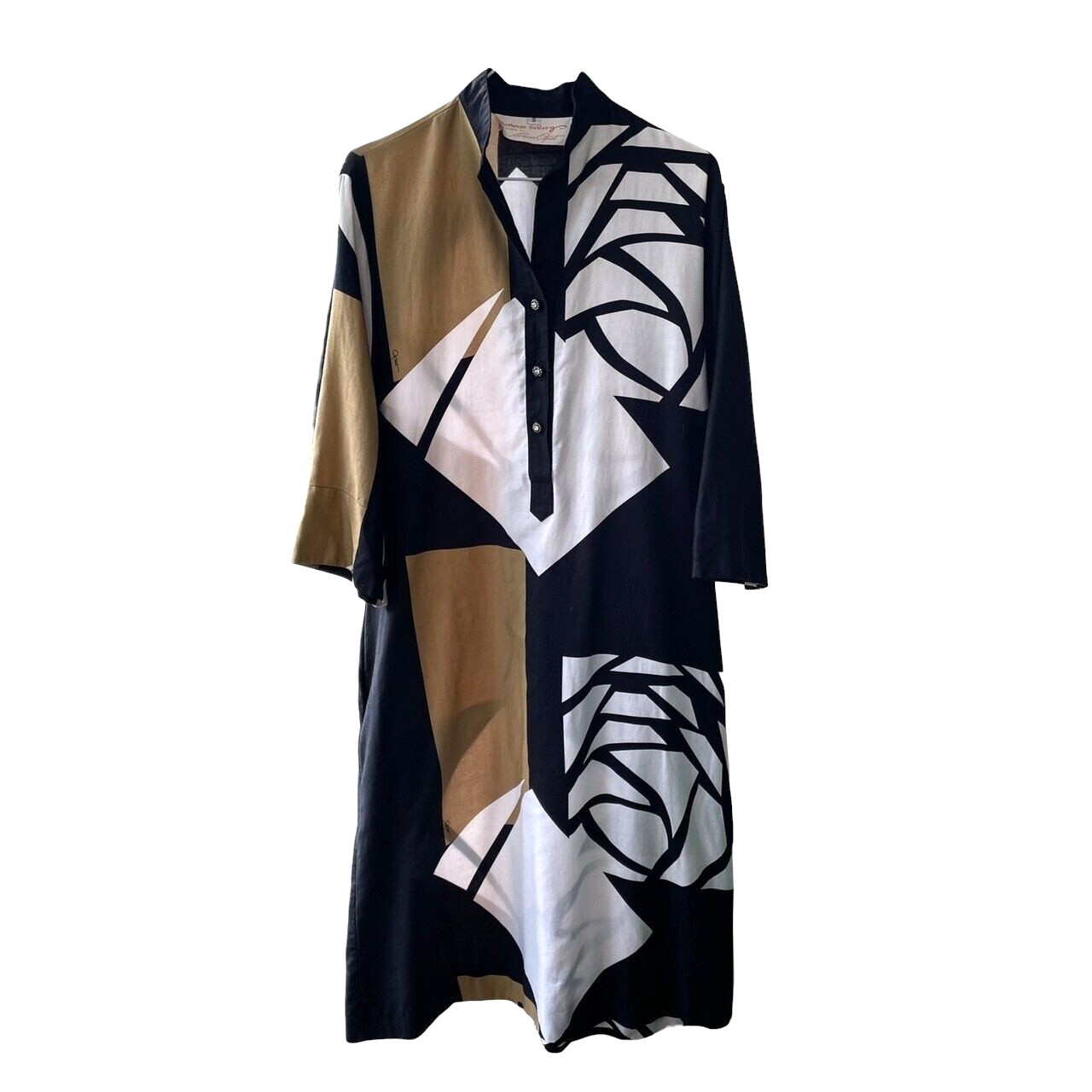 Vintage Catherine Ogust Dress Penthouse Gallery Women’s Size Small Mod 70s 80s