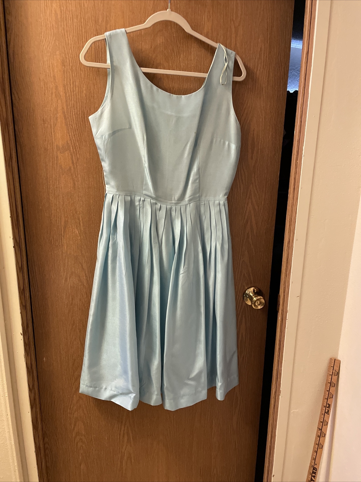 Lt Blue 50-60’s Shirtwaist Dress w/ Jacket Used In Theater Grease For Sandy 6-8