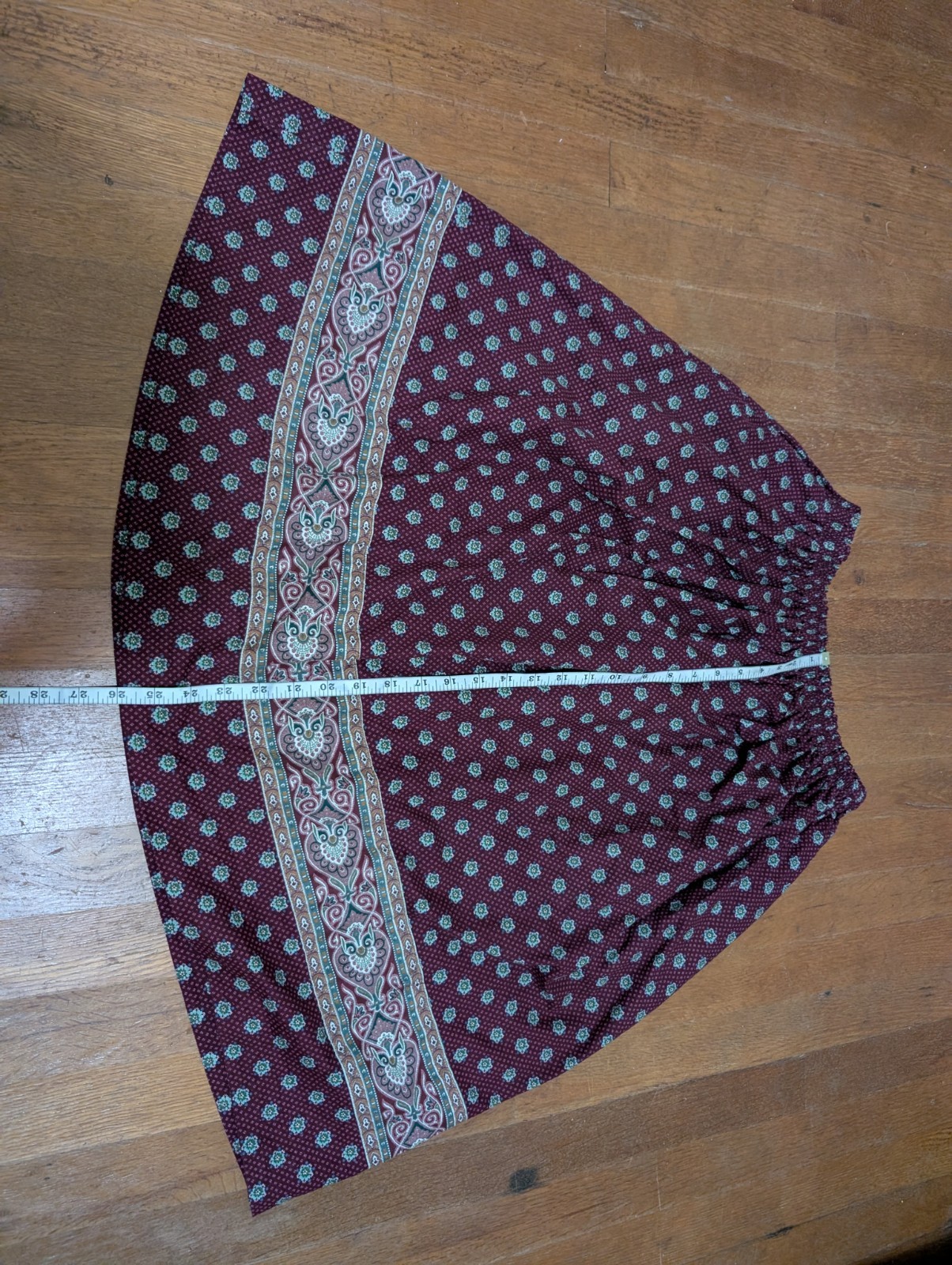 Vintage 80s Vera Bradley Quilted Jacket Tank Skirt & Sash Set Medium Maroon