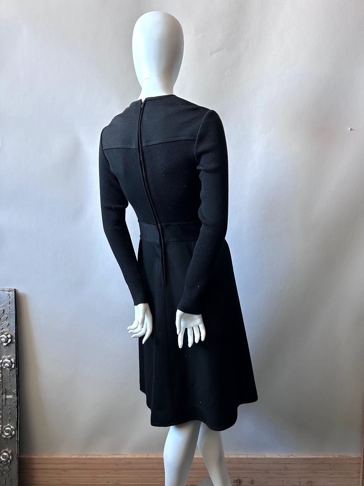 Vintage 1970s Roncelli Wool Blend Knit Dress
