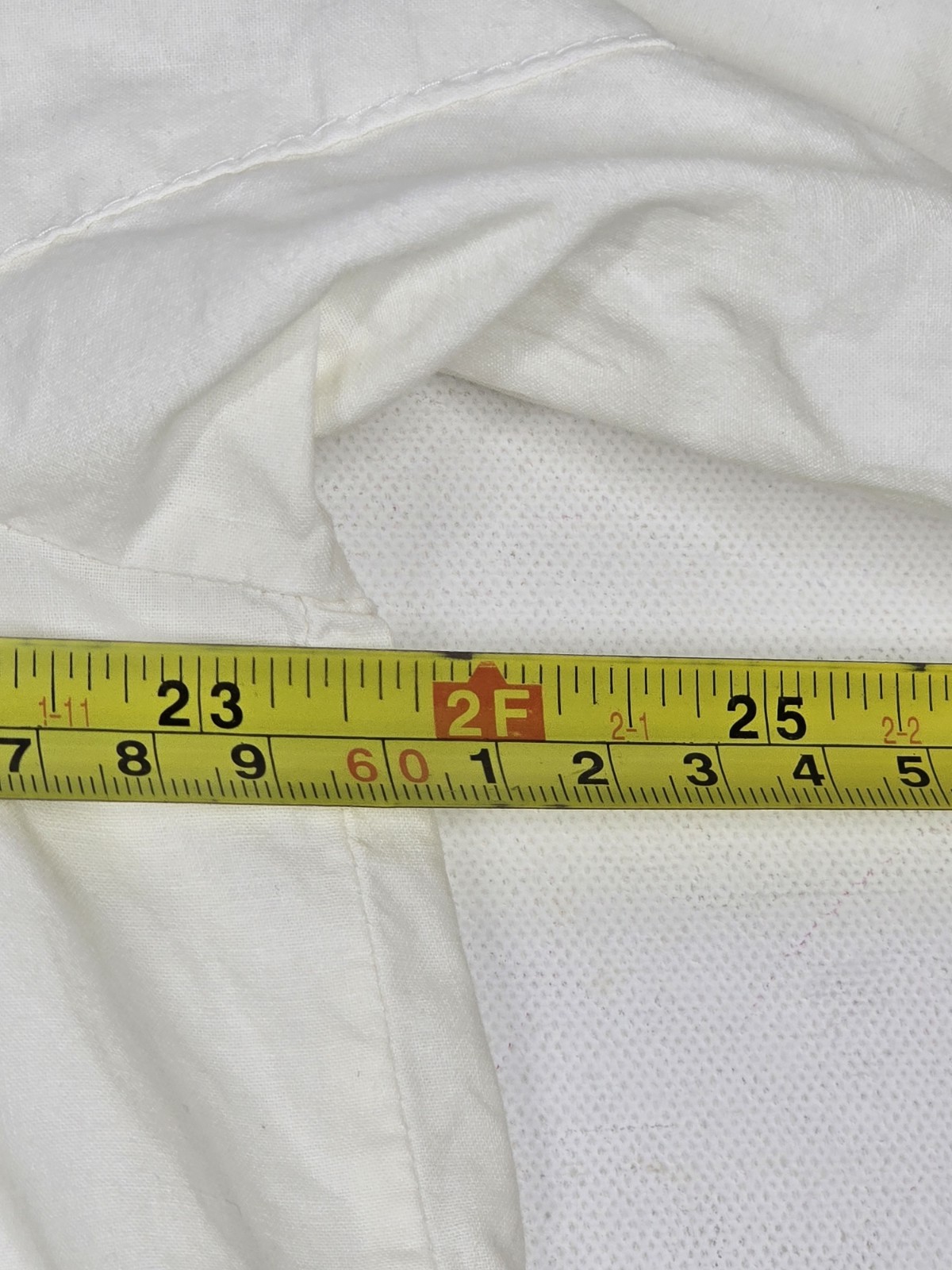 Powell Craft Nightdress Vtg Victorian Ivory Eyelet Lace Bib Trim 100% Cotton OS