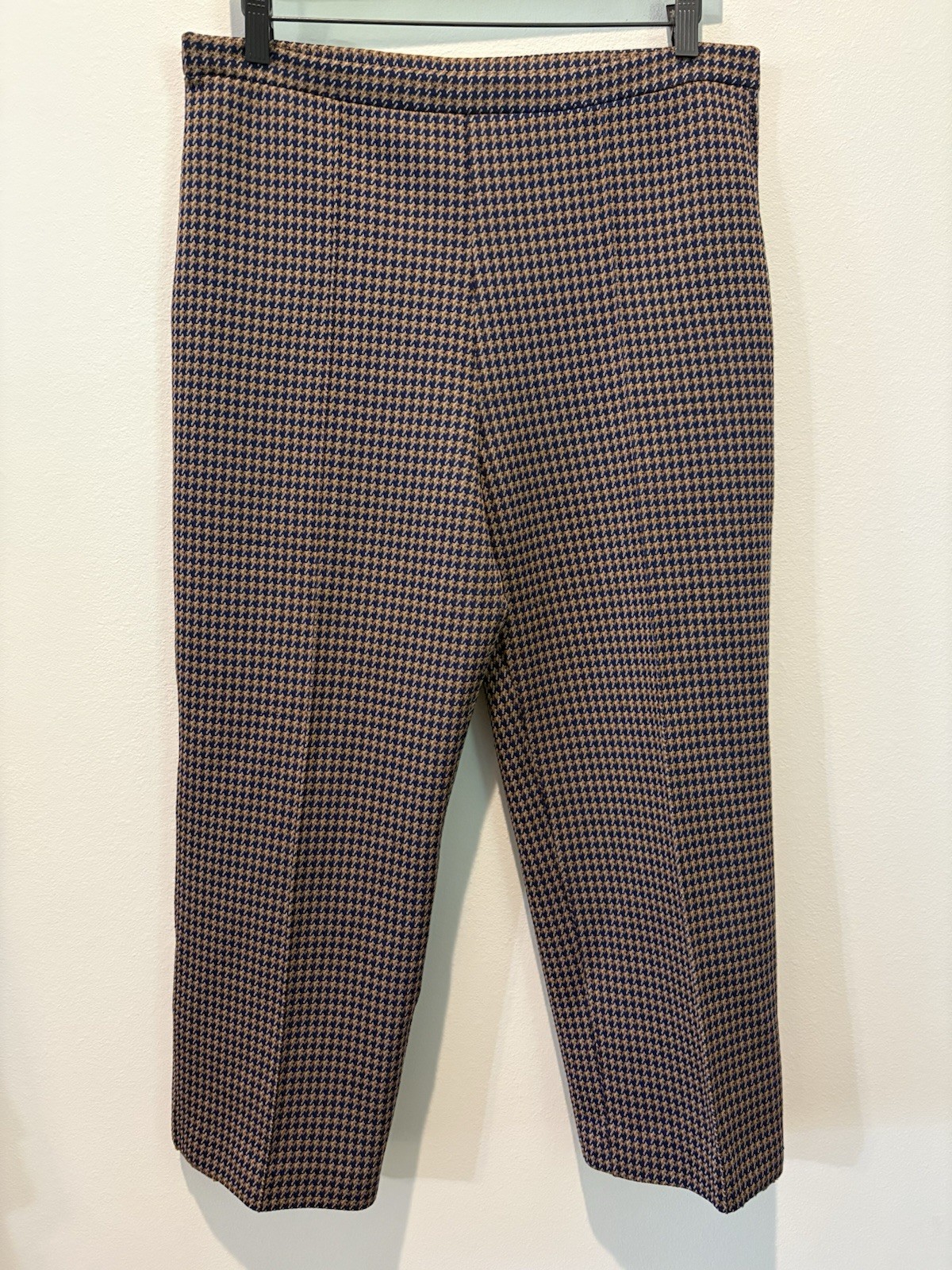 Vintage 60s Pants 12 Vera Neumann Academia MCM Houndstooth Marilyn Monroe Vibes