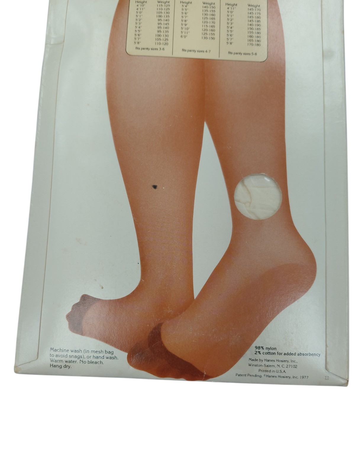 Vintage Underalls Stockings Size AB