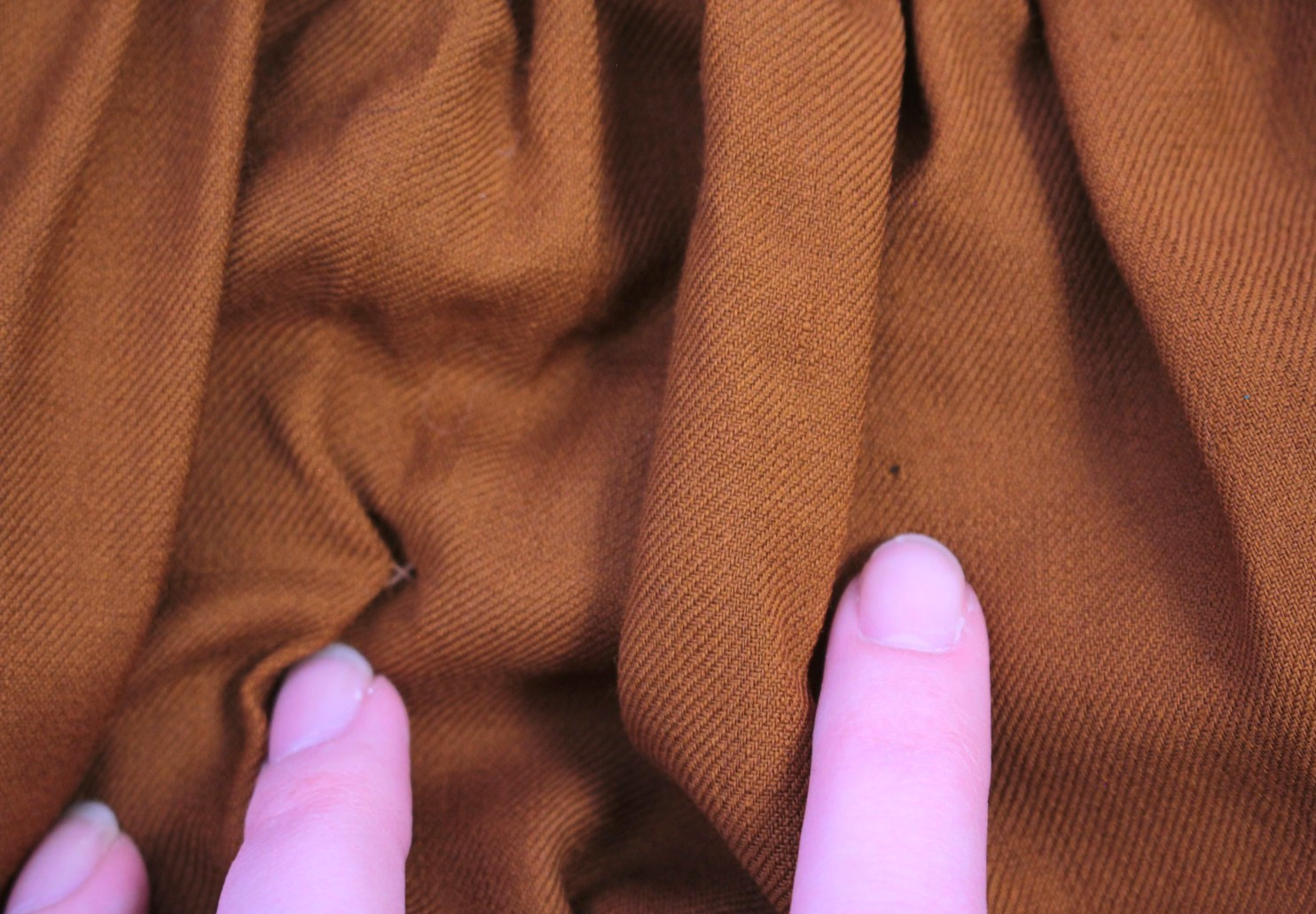 VTG Women’s Antique Late 1800s 2 Pc Burnt Orange / Brown Jacket & Skirt Set XS/S