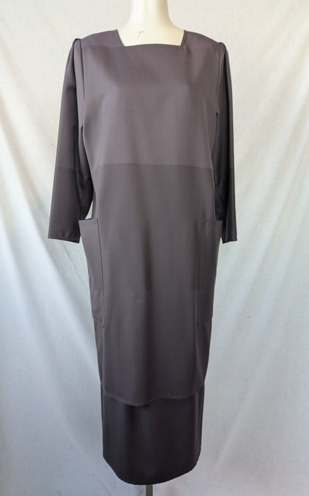 Vintage 1980s Vuokko Finland Smock Dress & Skirt Set L VGUC Lagenlook