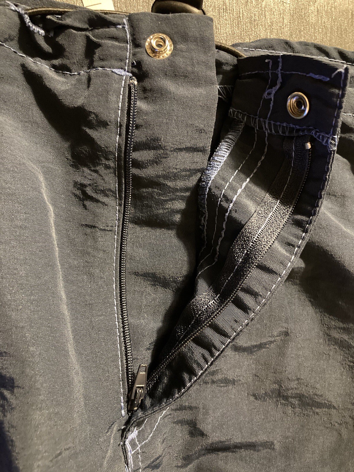 Vtg 90’s Y2K Tagrag Parachute Dragon Grunge Streetwear Skirt Med Navy Blue RARE