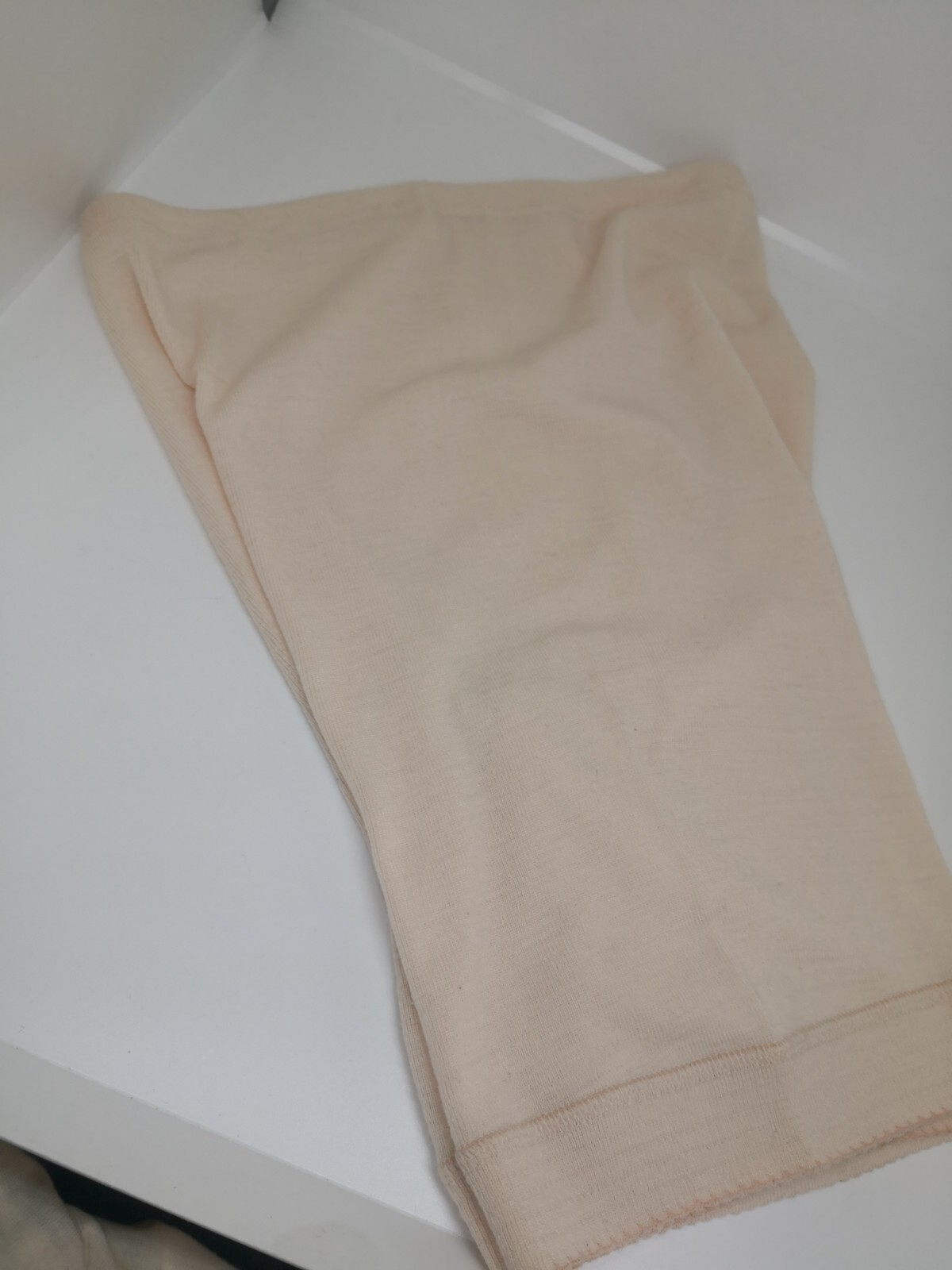 NOS Vtg 80s Mey Wool Long Leg Underwear Short Beige Sz 40 (S-M) /UK 14 Germany