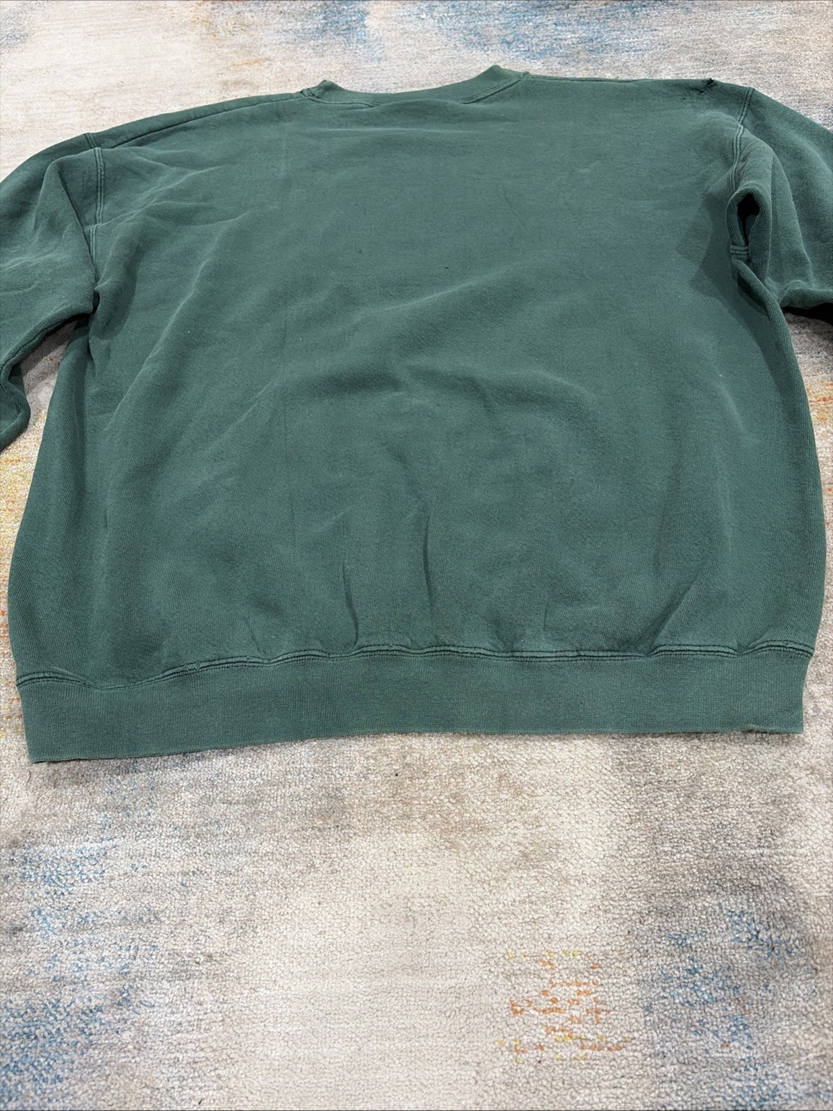 Vintage MickeyMouse University CrewNeck SweatShirt 90s Disney Embroidered Large