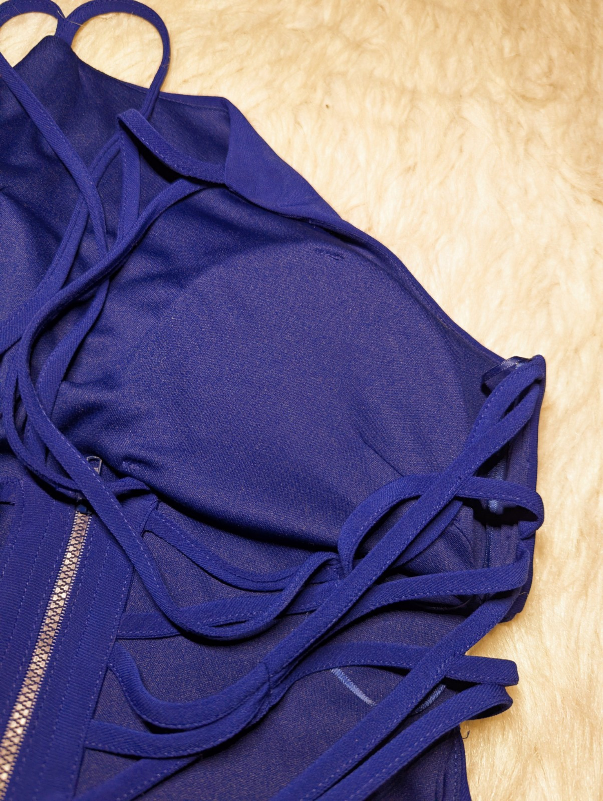 MORGAN & CO 90’s Formal Purple STRAPPY Cocktail Prom Dress Junior’s Womens Sz 13