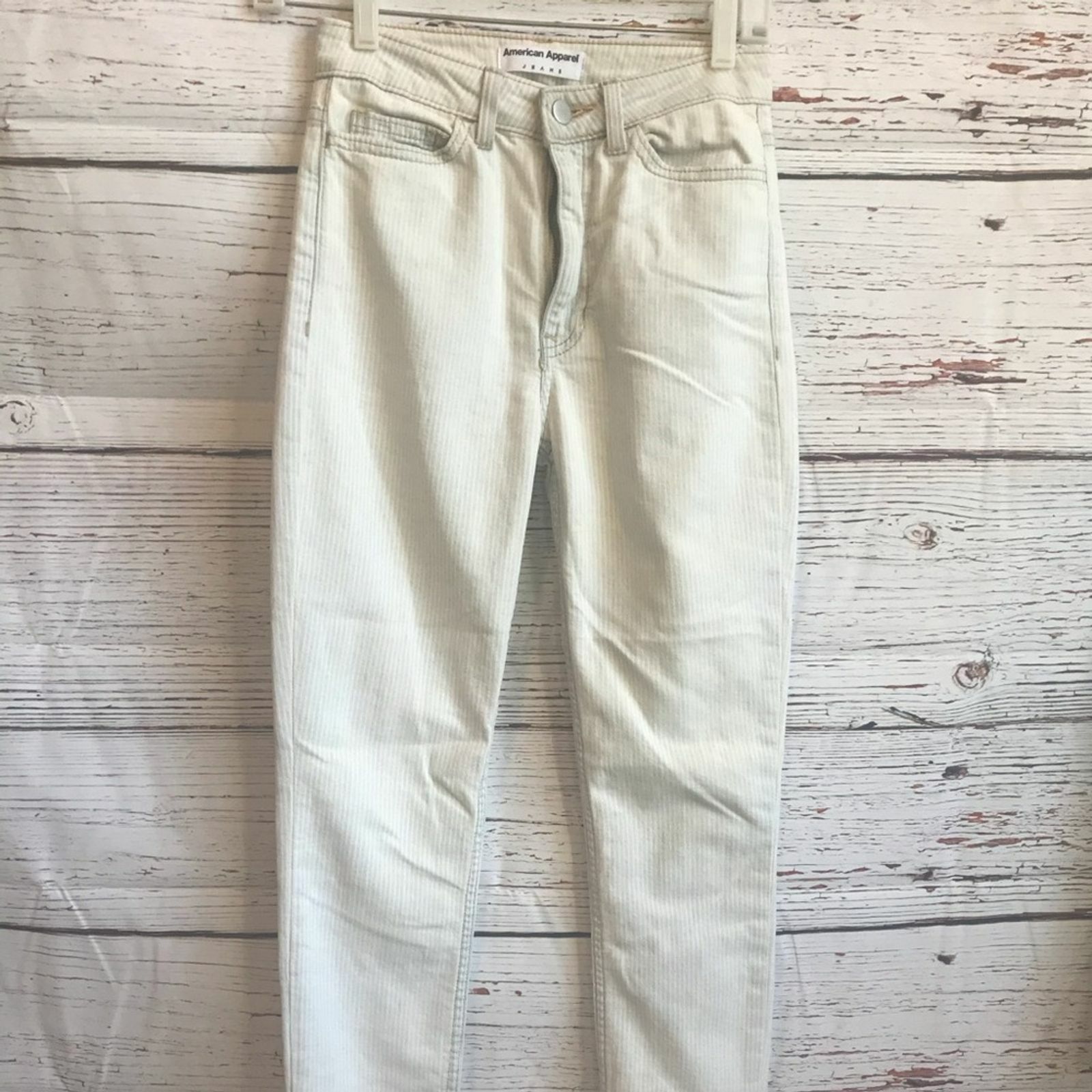 Vintage American Appparel jeans mom jeans striped