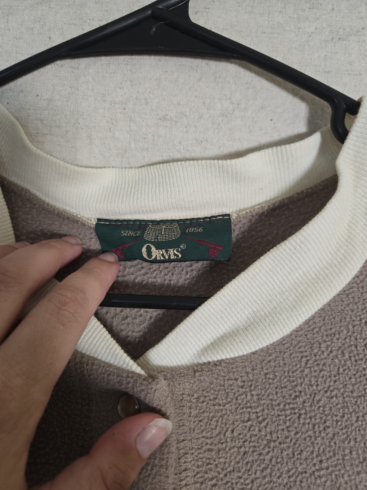 Vintage Orvis Snap Button Full Length House Robe House Coat Size M