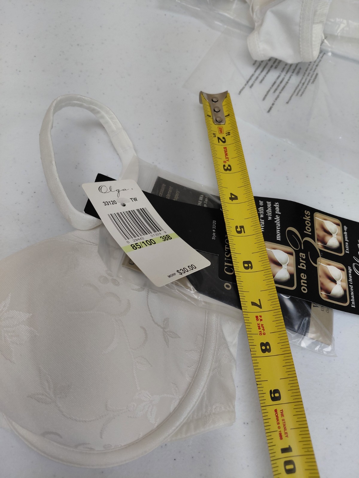 Vintage Olga Bra Size 38B
