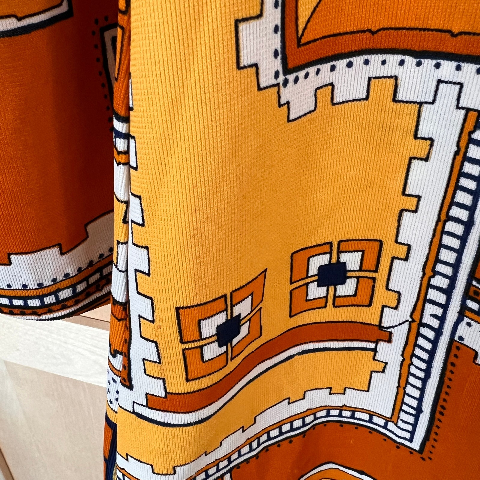 Vintage 60s Psychedelic Tunic: Pykettes, Mod, Geometric