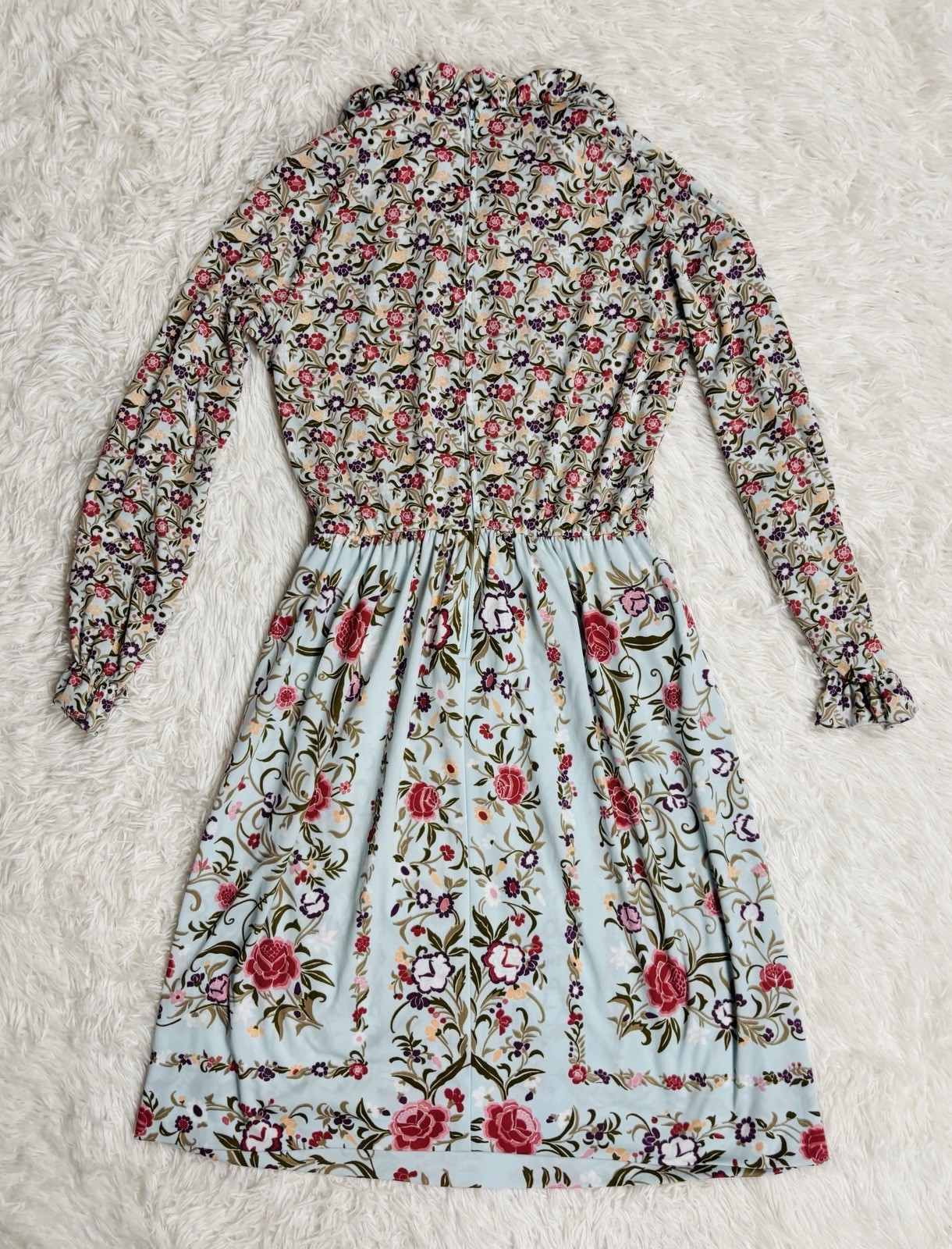 Vintage 1960’s 1970’s Bleeker Street Hippie Floral Dress
